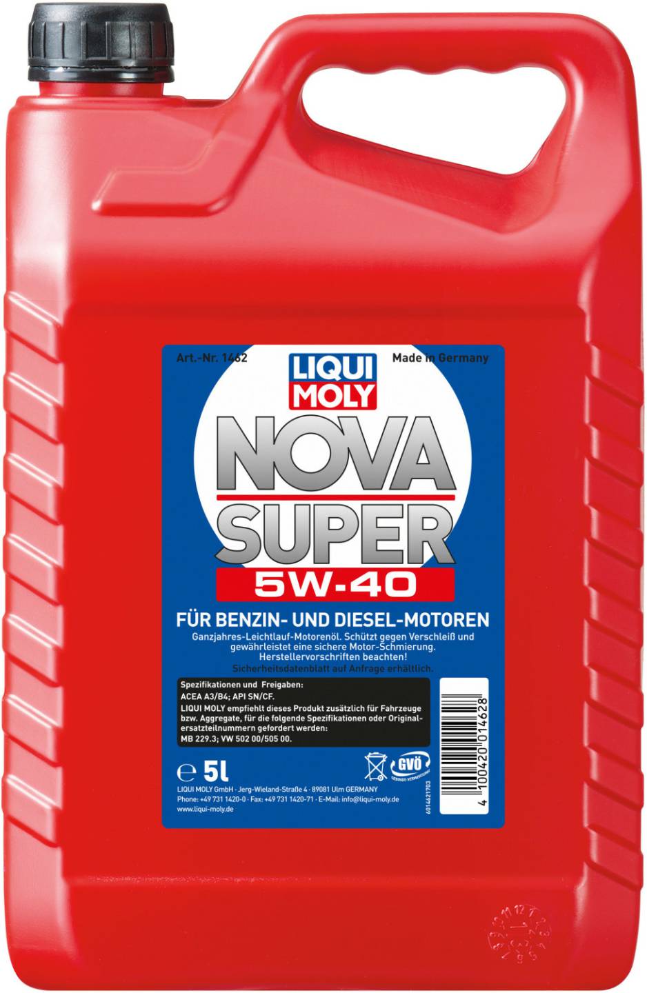 LIQUI MOLY Nova Super 5W-40 (5 l) Motoröle