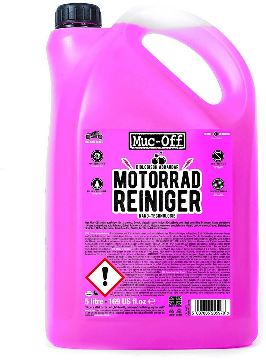 Muc-Off Motorrad Reiniger5 l Muc-Off Motorrad Reiniger