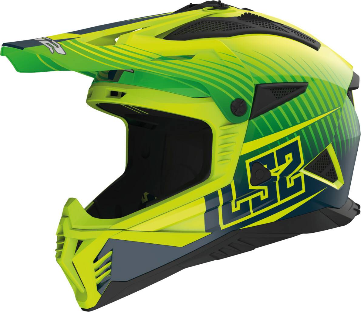 LS2 MX708 Fast II LS2 MX708 Fast IIDuck H-V matt yellow/green